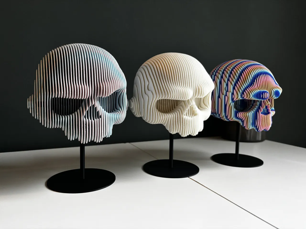 Zkull Layered Sculpture Design view 4