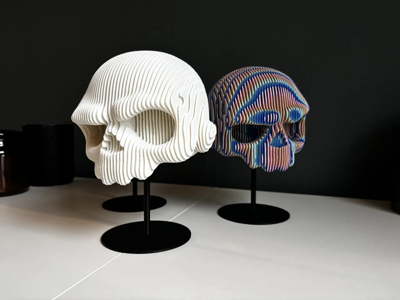 Zkull Layered Sculpture Design view 2