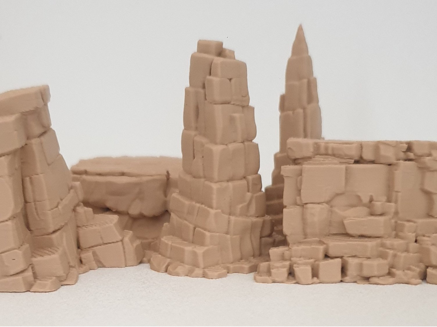 Fantasy Spires, Plateaus & Cliff Terrain Set