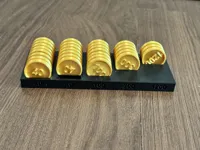 Optional Scoring Coins - 0.2mm layer, 2 walls, 5% infill