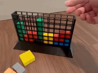 Tetris Style Grid Game: A New Way to Play "Tetr_s"