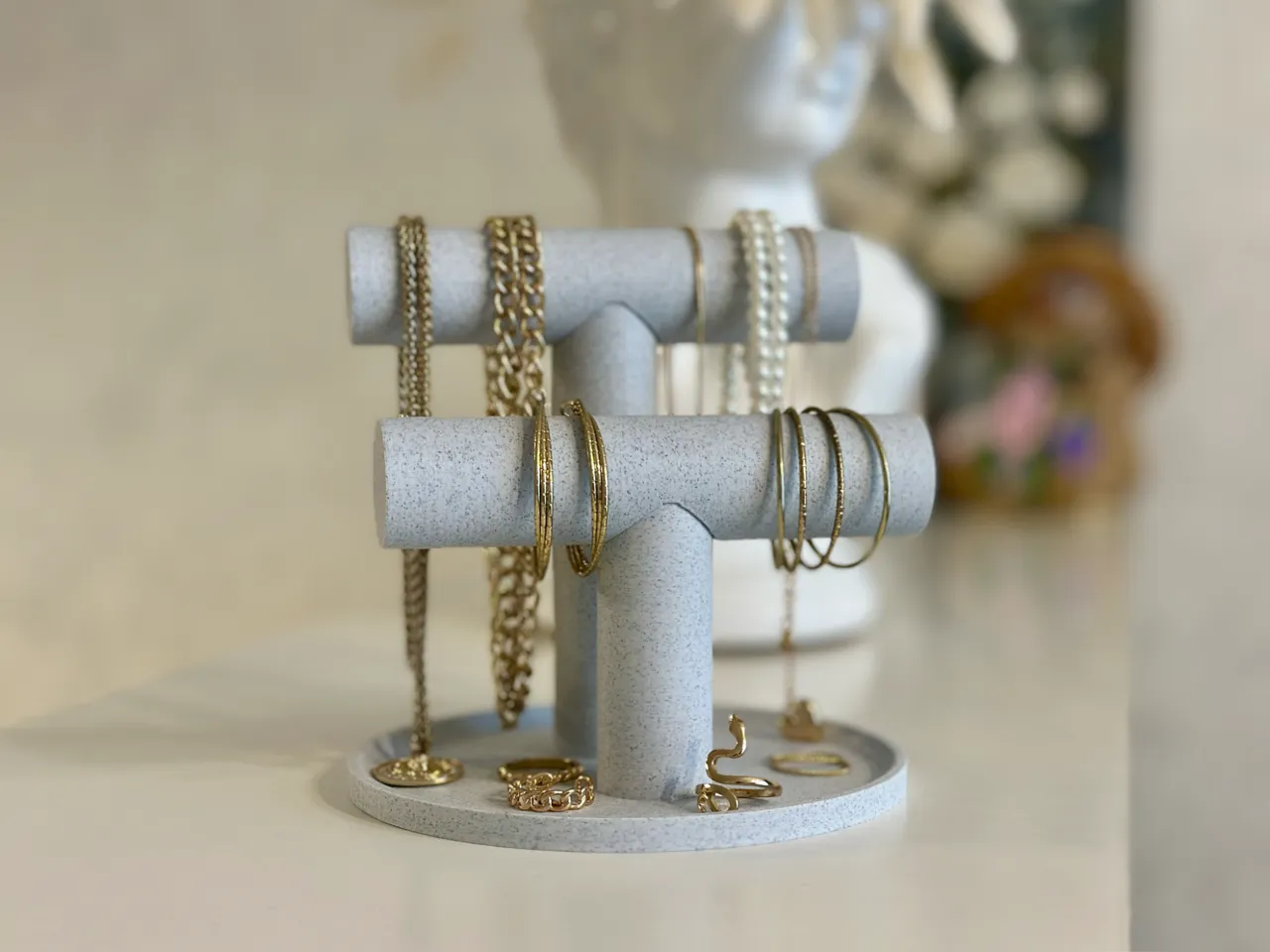 Jewelry Organizer - Necklace, Bracelet, Ring Stand view 3