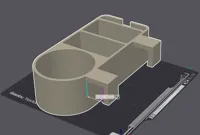 0.2mm layer, 3 walls, 15% infill gespiegelt 32mm Breite