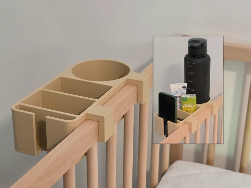 Organizer/Nachttisch für zB. IKEA SNIGLAR Babybett