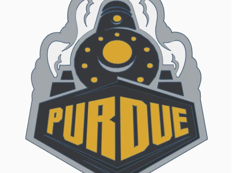 Purdue Boilermaker Train  Boilermaker Express Logo