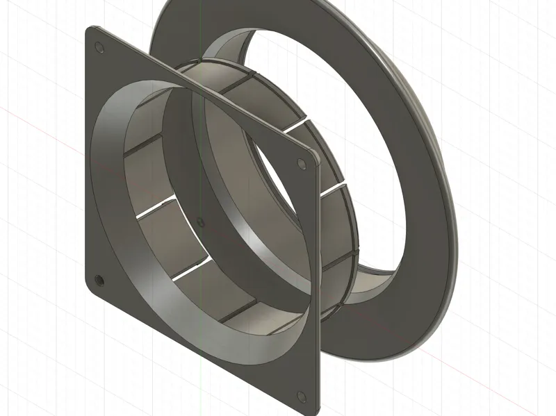 Growbox 120x120 Fan Mount