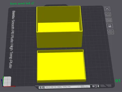 Customizable BOX and LID