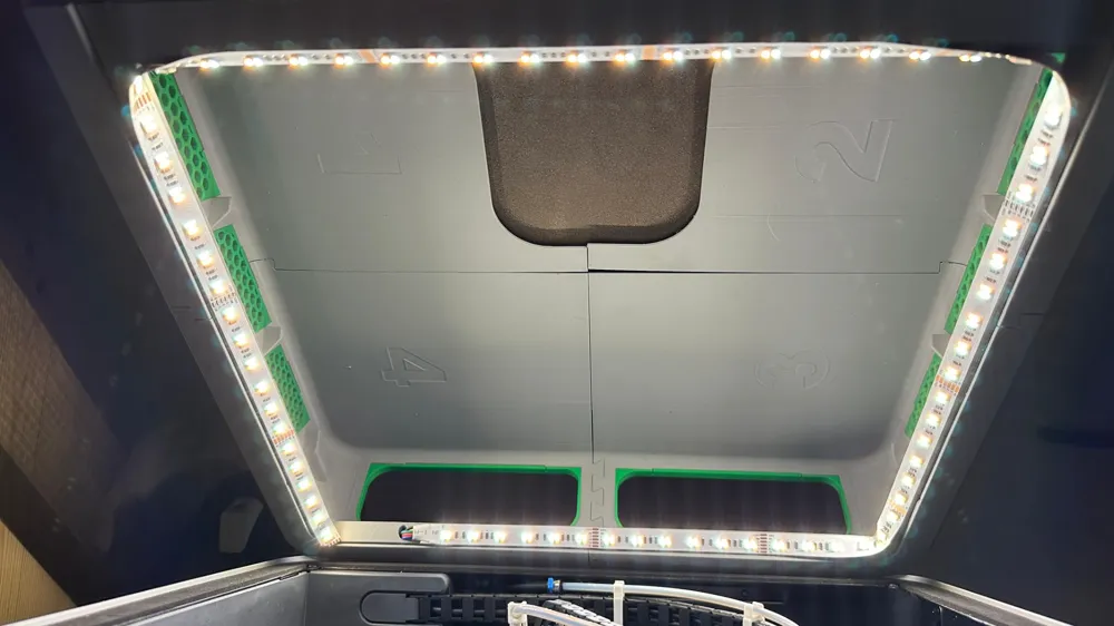 Led 12mm 45° Frame for BLV - AMS Riser Remixed by Budino - MakerWorld