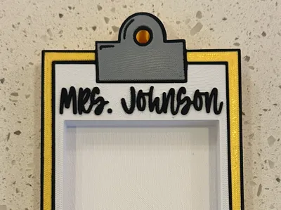 Customizable Sticky Note Holder - Clipboard
