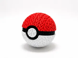 Knitted Pokeball