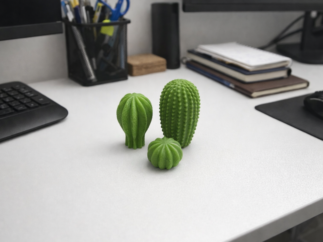 Trio Cactus IKEA Style – Set 3 Modelli 3D