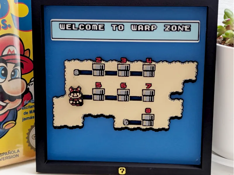 Super Mario Bros 3 - Welcome to Warp Zone - NES