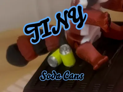 Tiny Soda Can - Quench your Miniature's thirst!