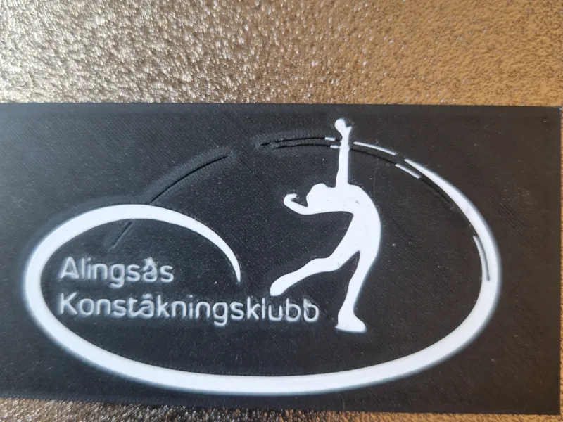 Nyckelring Alingsås Konståknings Klubb