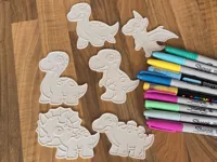 Set de coloriage Copains Dinosaures n°1 — photo 1
