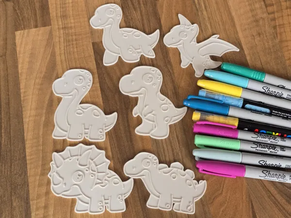 Set de coloriage Copains Dinosaures n°1