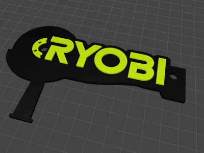 Ryobi angle grinder logo 