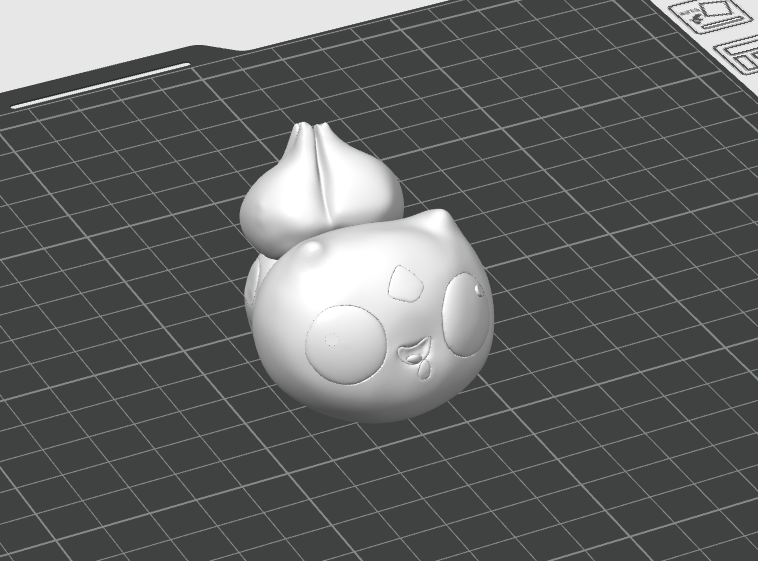 Miniatura 4 do modelo 3D Pokemon智慧的宝可梦  妙蛙种子 多色分件no ams