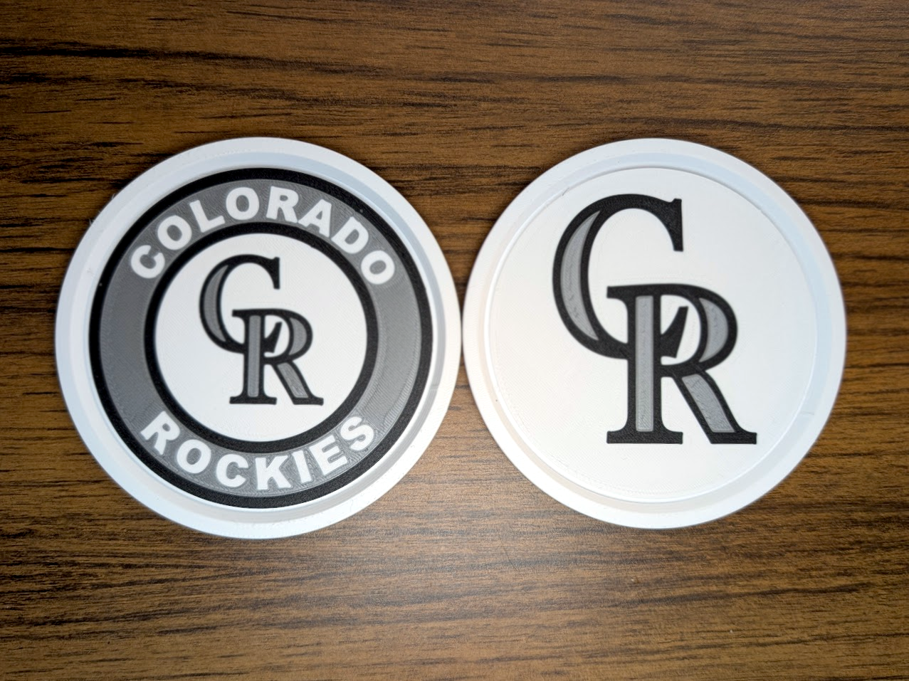 Miniatura 9 do modelo 3D Stackable Coasters - All 30 MLB Teams