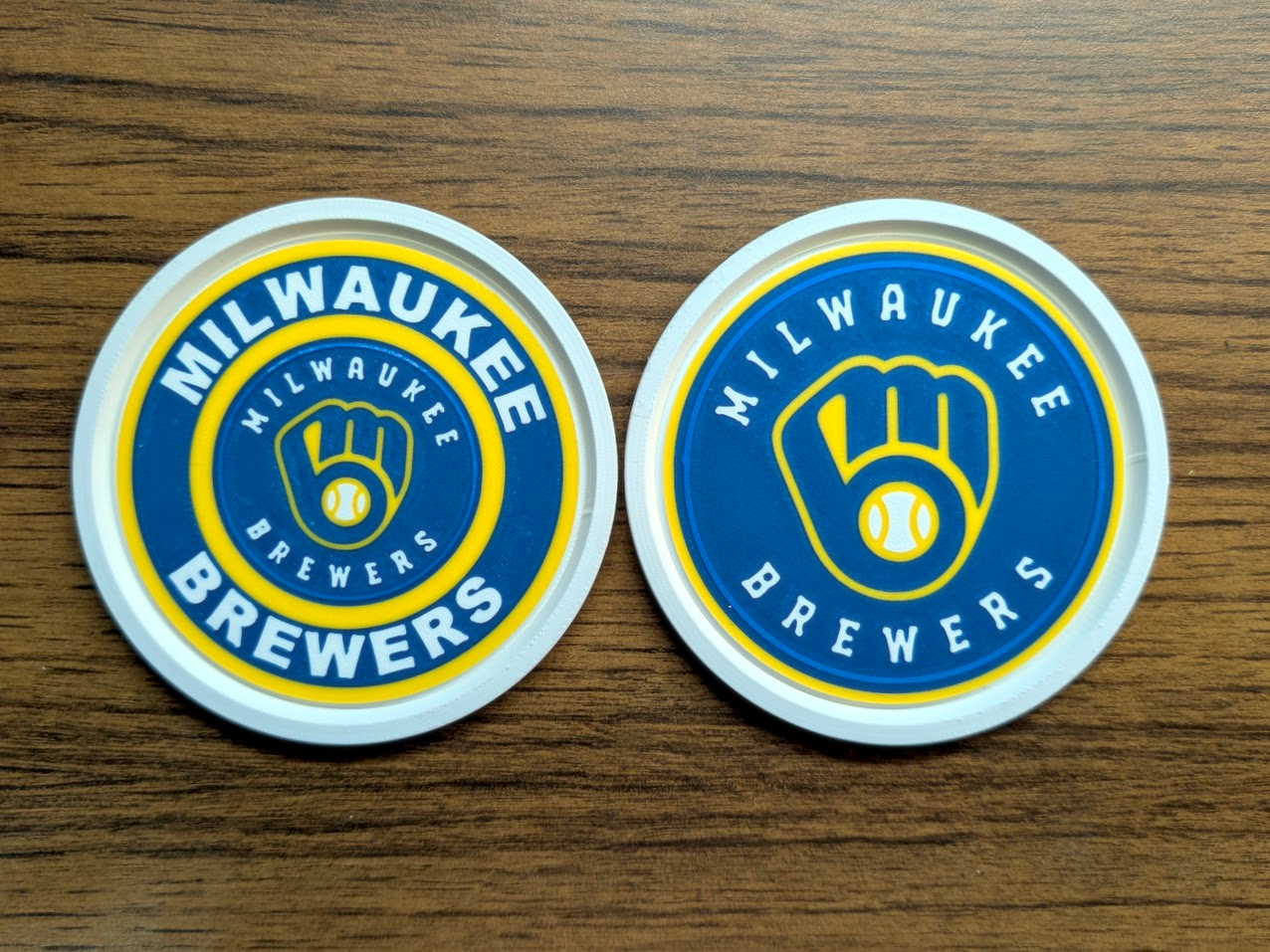 Miniatura 16 do modelo 3D Stackable Coasters - All 30 MLB Teams