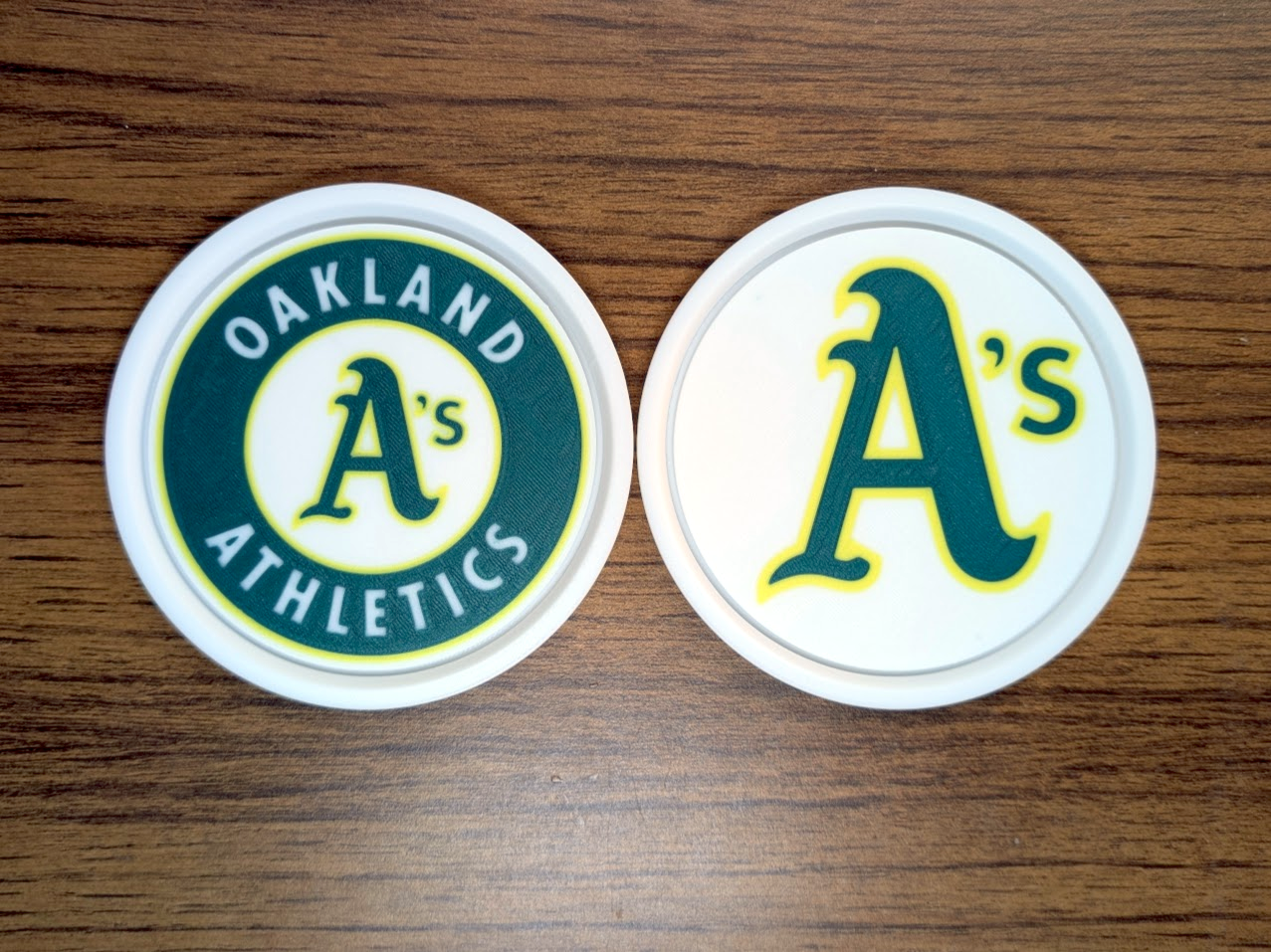 Miniatura 20 do modelo 3D Stackable Coasters - All 30 MLB Teams