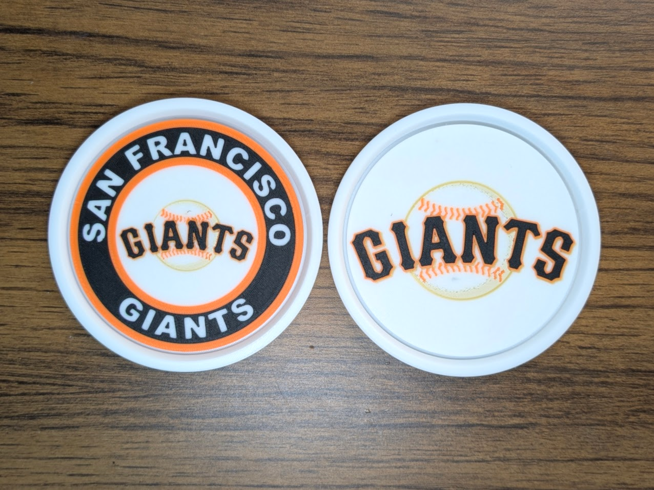 Miniatura 24 do modelo 3D Stackable Coasters - All 30 MLB Teams