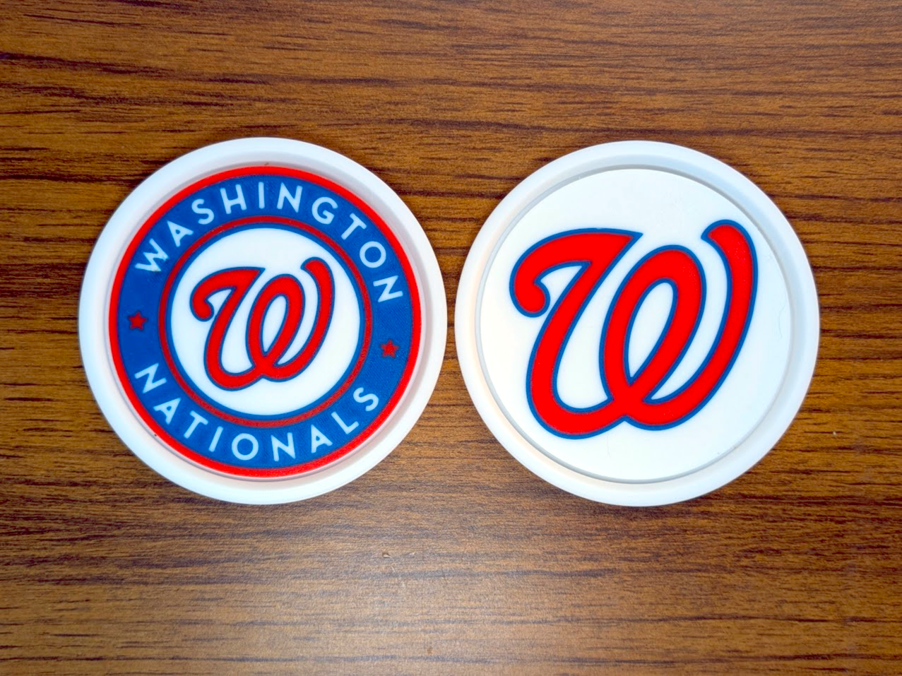 Miniatura 30 do modelo 3D Stackable Coasters - All 30 MLB Teams