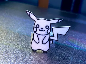 Pikachu Crocks charm