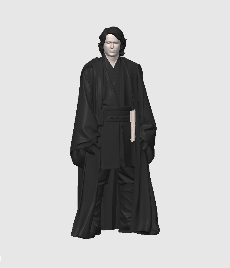 Miniatura 2 do modelo 3D Anakin Skywalker | Multicolor