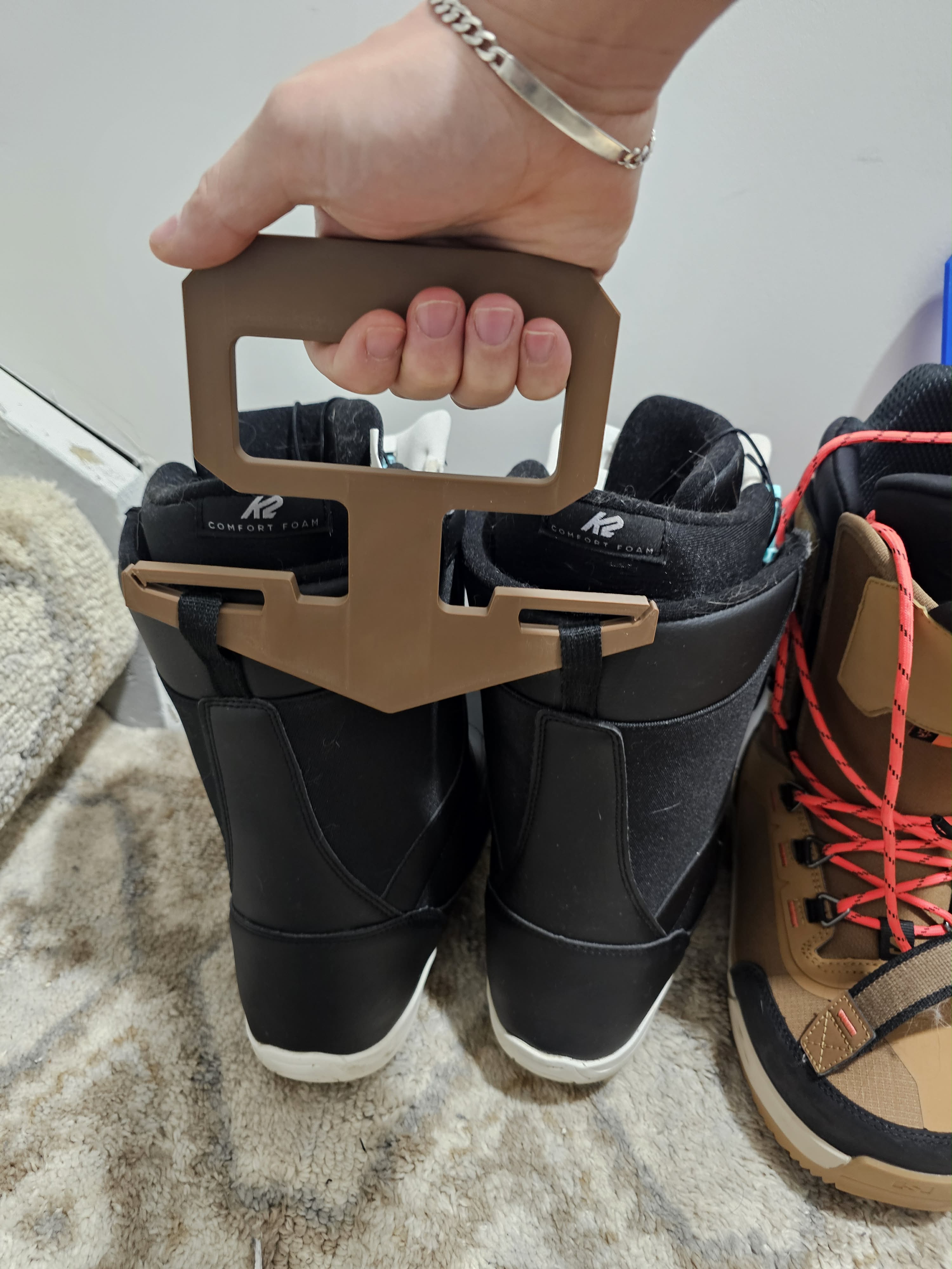 For Boots w/ Vertical Loops