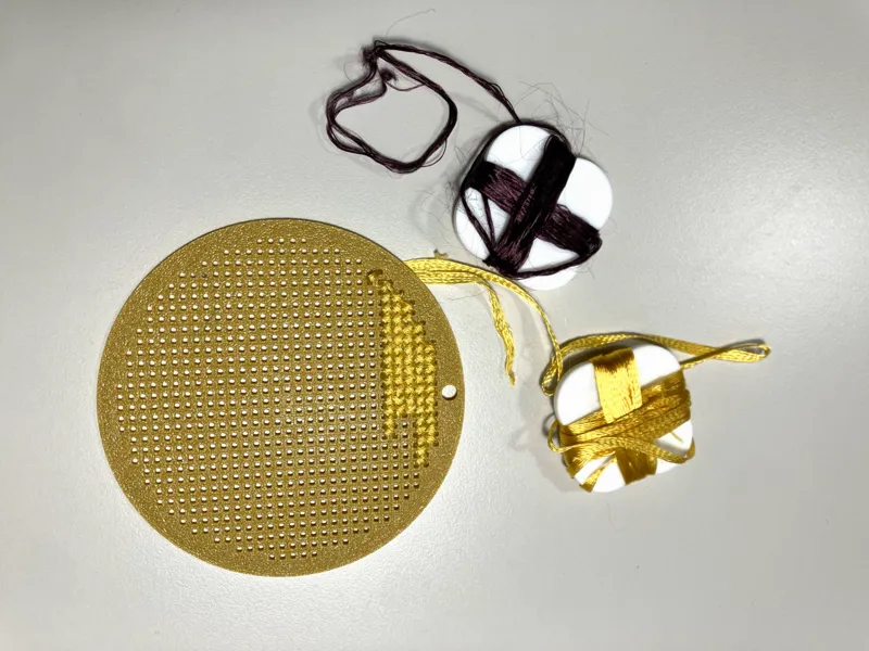 Circle Embroidery decoration