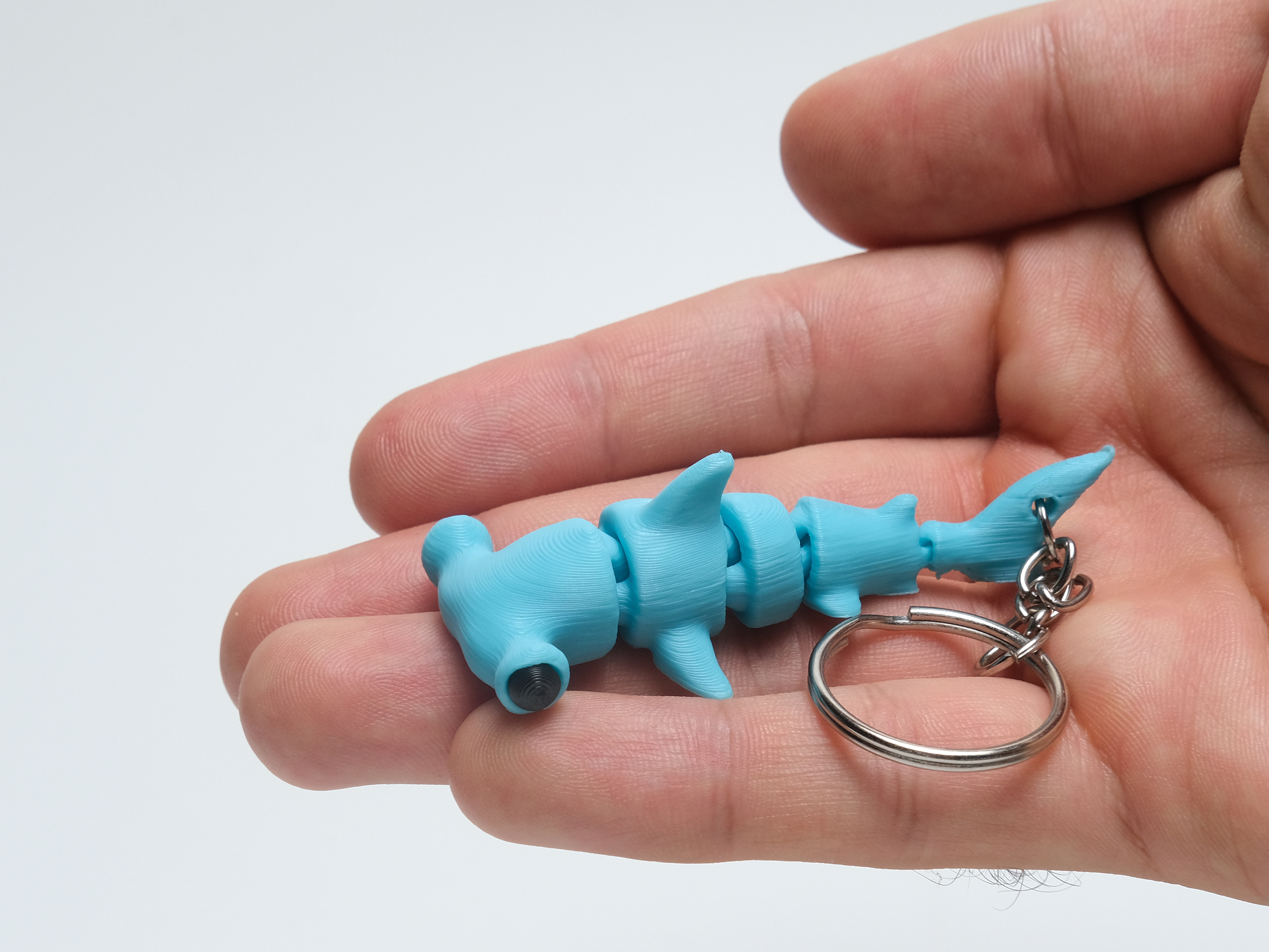 Miniatura 3 do modelo 3D Flexi Hammerhead Shark