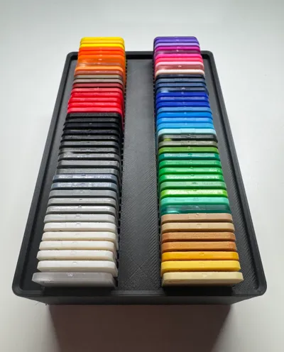 Bambu Filament Swatch Holder - Gridfinity