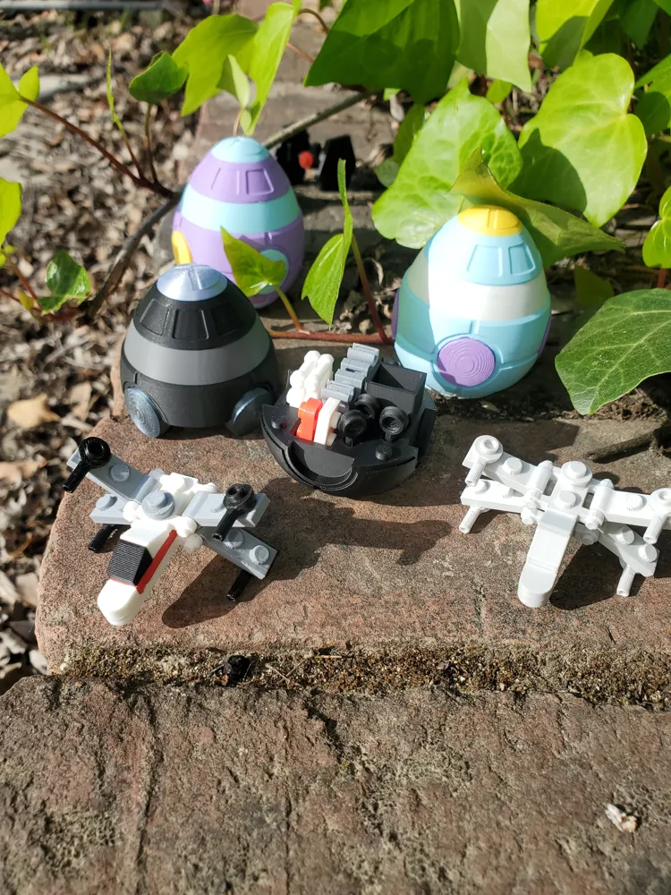 EASTER EGG #1, Good guys- Sego Blocks - X-WINGE - Free 3D Print Model ...