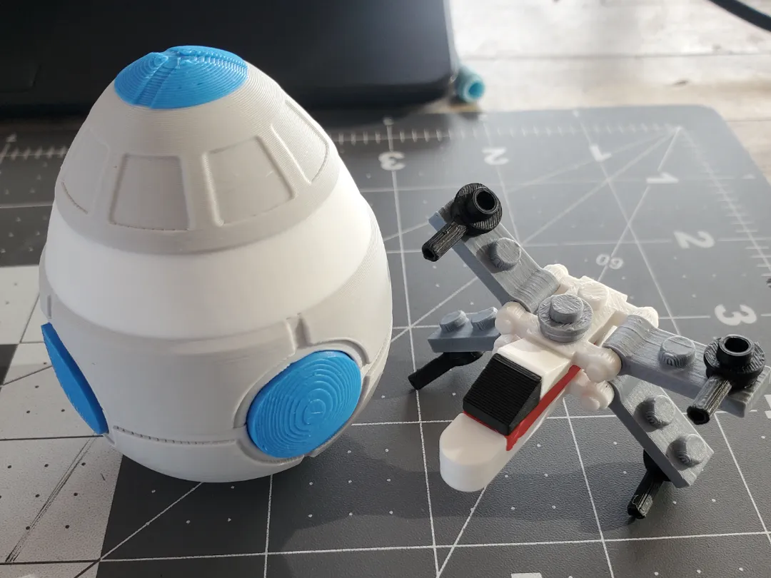 EASTER EGG #1, Good guys- Sego Blocks - X-WINGE - Free 3D Print Model ...