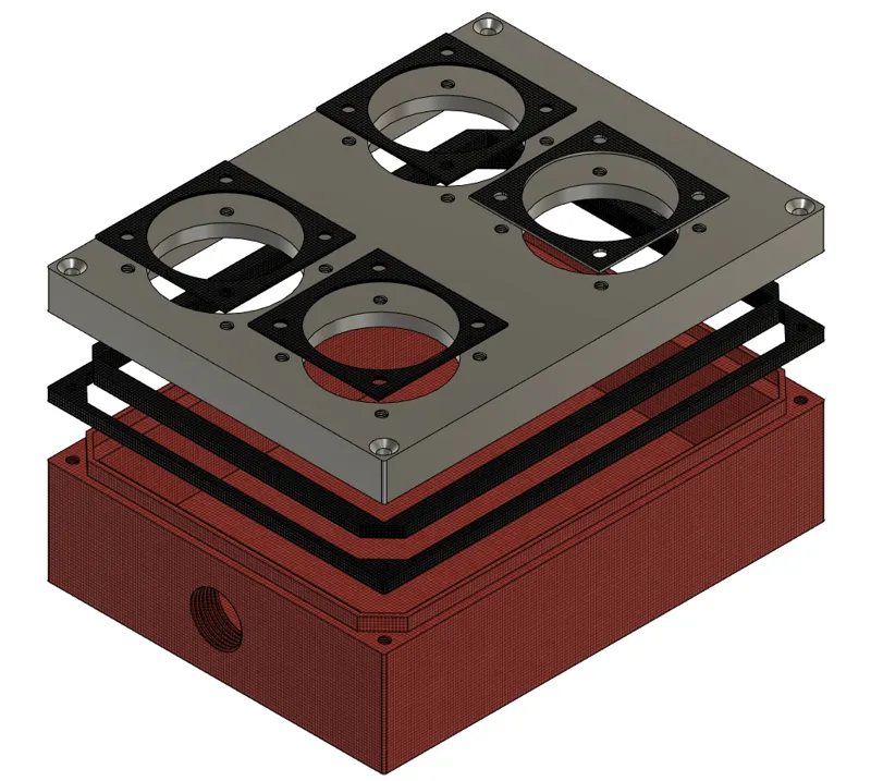 Strom Verteiler in CEE16A  out 4x230V