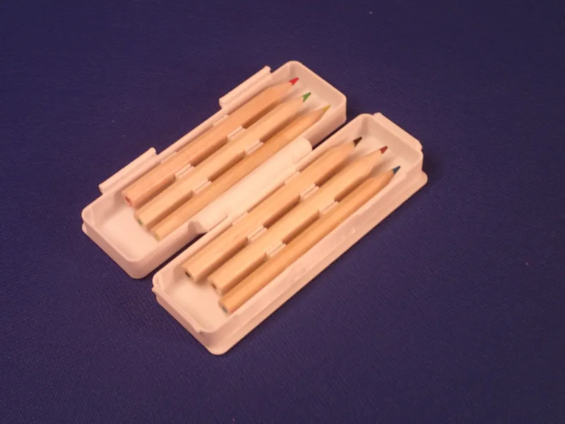 Mini Pencil Case for 6 – Fits 7.2 x 100mm Pencils