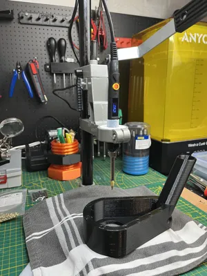 Soldering iron adapter for Wolfcraft 