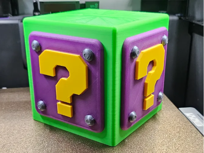 Mario Question Box Piggy Bank