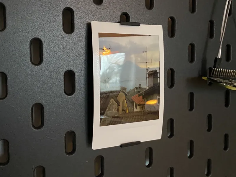 IKEA SKADIS Polaroid Hook