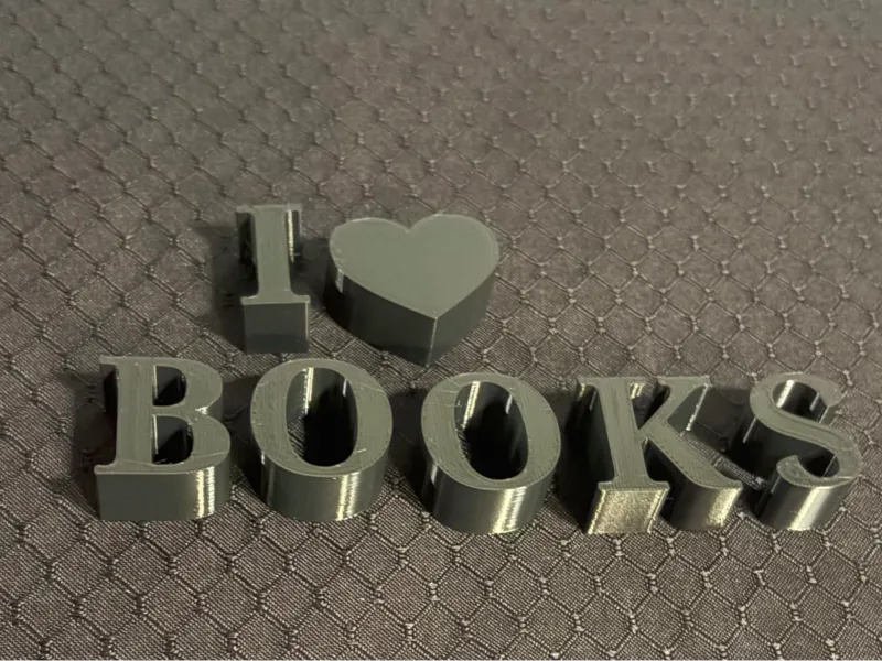 I love books sign