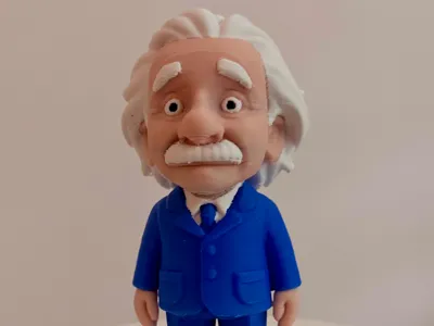 Albert Einstein figurine