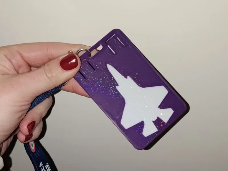 F35 Badge Holder