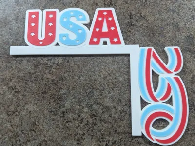 USA 250 door corner