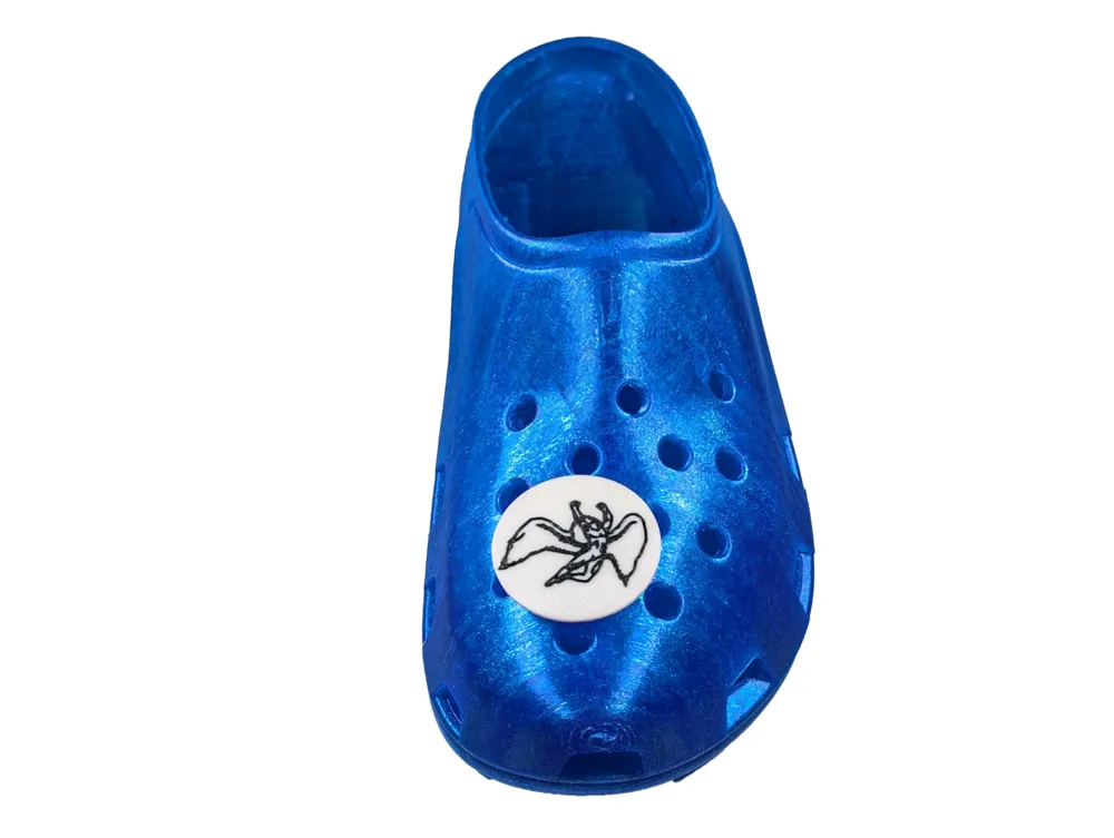 Led Zeppelin Croc Shoe Charm (Jibbitz) by sidbarret007 MakerWorld