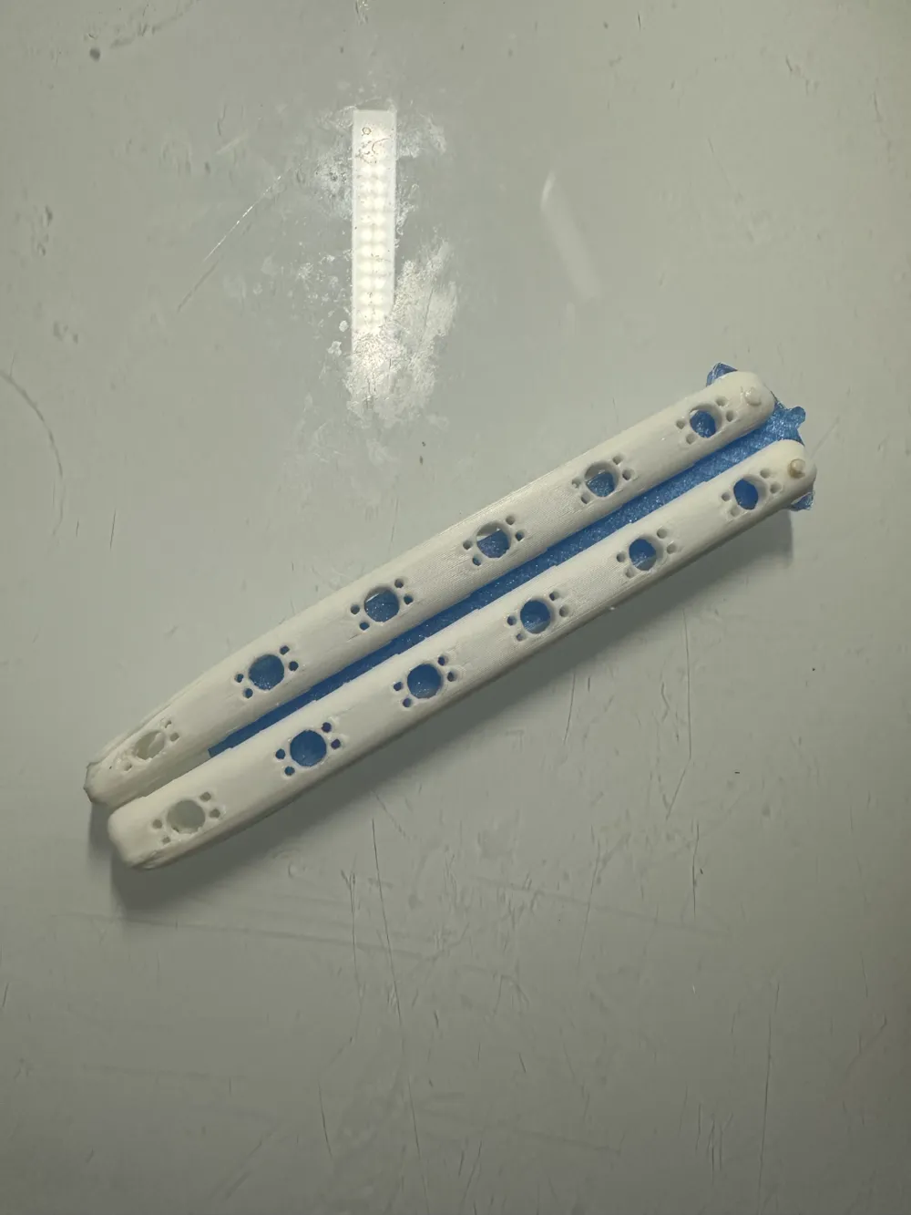 Practice Round Handle Butterfly Knife Fidget by Dodo - MakerWorld