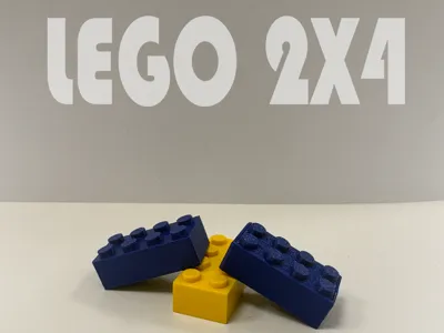 LEGOs-PRECICE 2x4 Brick 