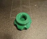 Larger locking nut