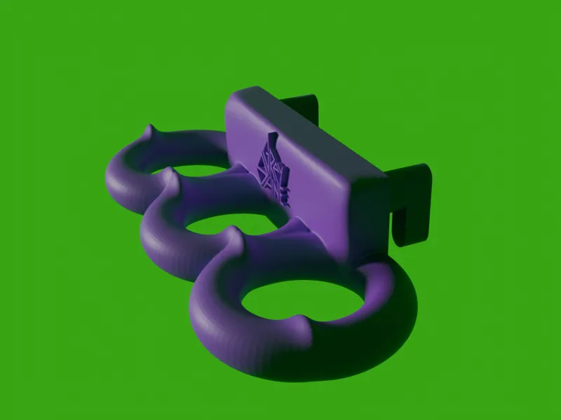 Ring hangers for Ikea Skädis