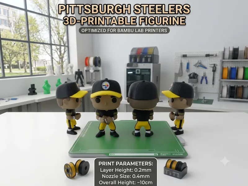 Pittsburgh Steelers Pop Figure - H2C